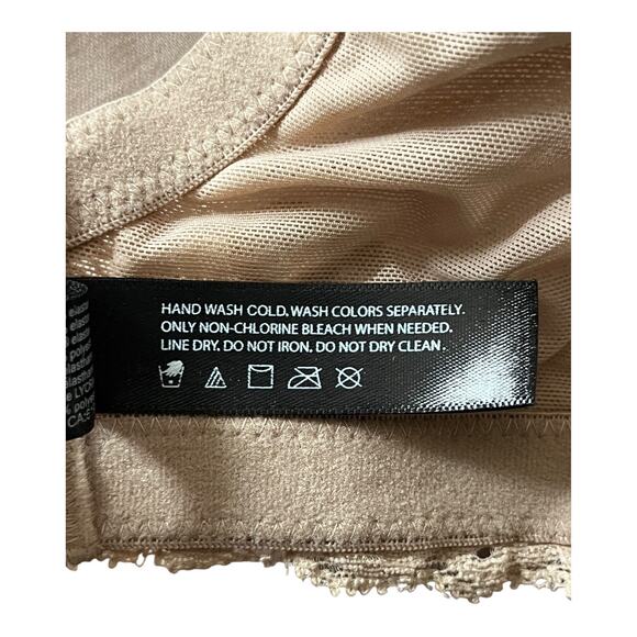 Natori bra 741299 Feathers full figure underwire tan size 34G - Picture 8 of 9